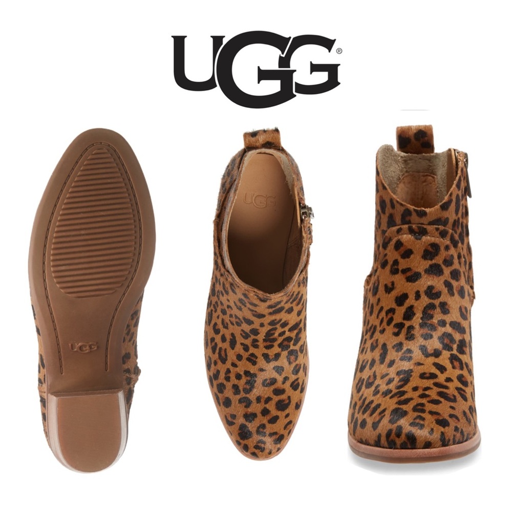 ❣️CLEARANCE❣️ NEW UGG Leopard Boots Booties